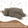 Dog Christmas Gift Forest Sloth Puppy Heartbeat Toy for Stress Relief and Soothing, Sleep Aid Crate Training Puppy Toys
