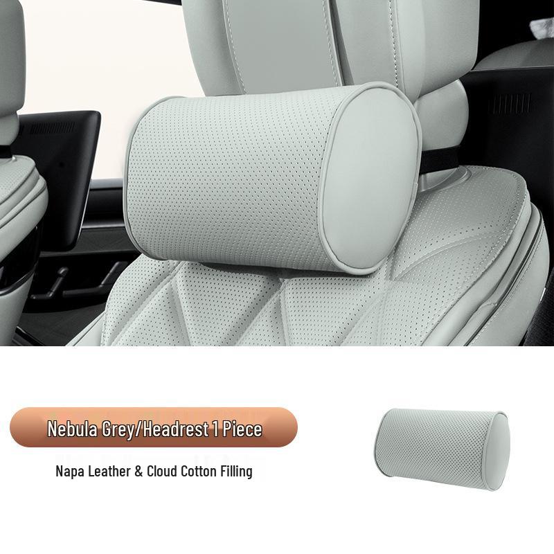 Maybach S-Class Bio-Cotton Car Seat Cushion Set with Headrest and Lumbar Support Pillow