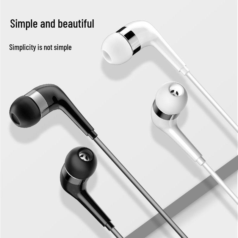 

Multi-Functional In-Ear Esports Earphones with High-Quality Sound, Angled Cable, Remote Control, and Microphone