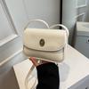 Popular small bag women's new high-end retro versatile shoulder messenger bag small square bag