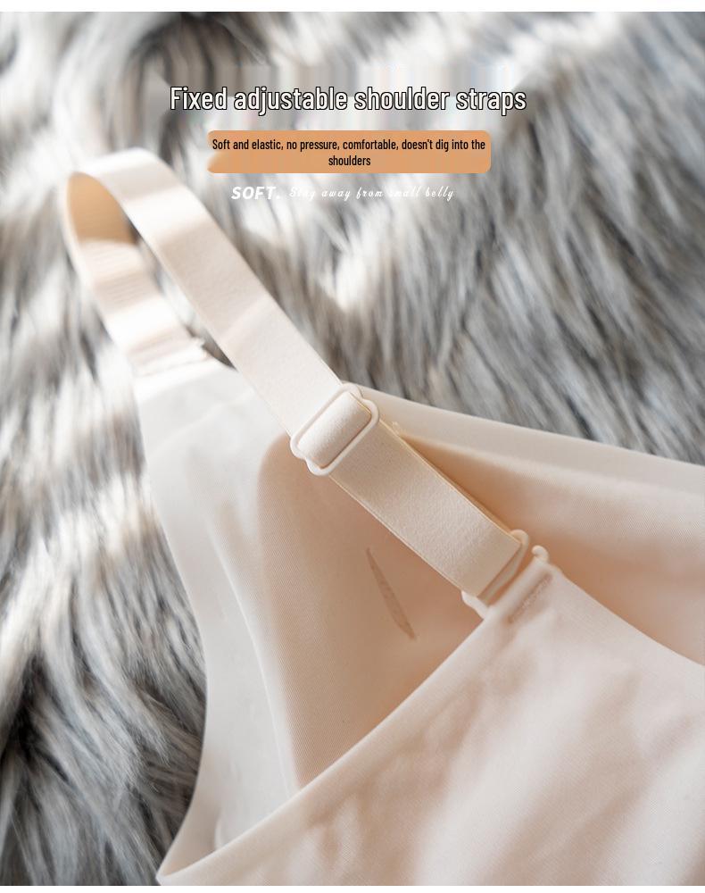 Women's Seamless Ice Silk Wire-Free Bra - Plus Size, Large and Small Bust, Hot Selling