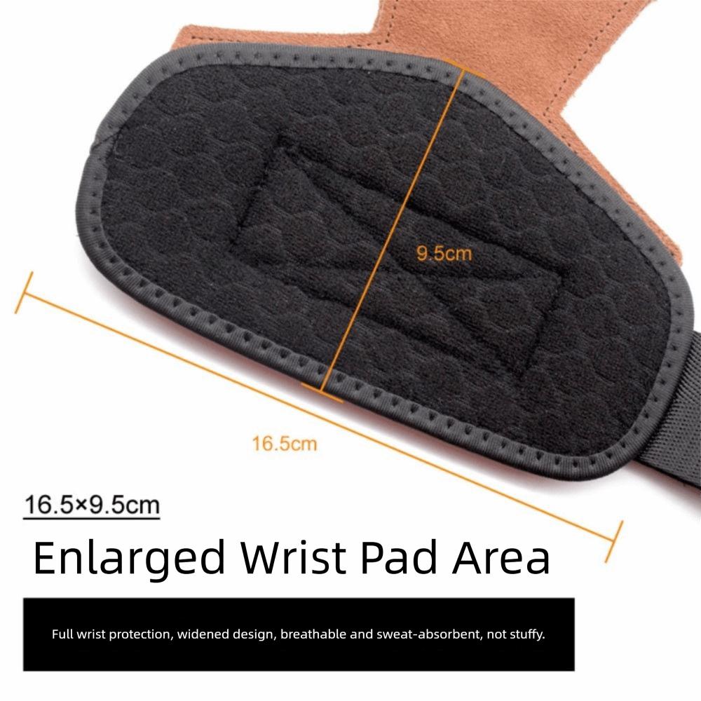 1 Pair Thicken Fitness Power Straps Non-slip Deadlift Power Straps Sports Wrist Pads  Build Muscle