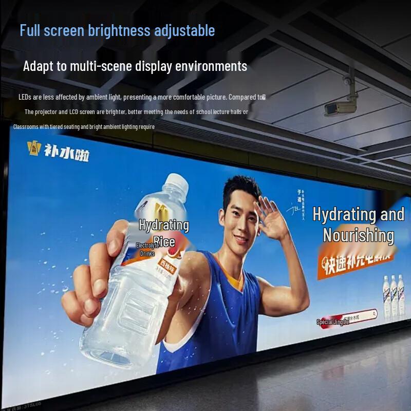 Indoor Full-Color LED Display Panel CN Plug (adapter Included)