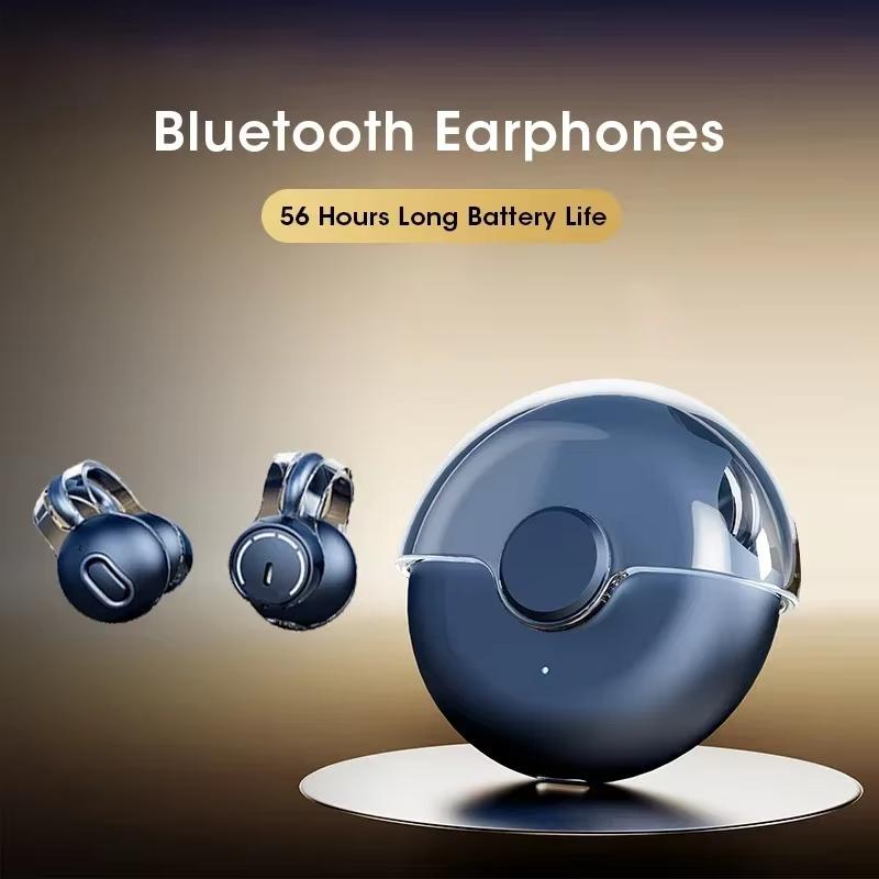 Bluetooth 5.3 TWS Earphones HiFi Stereo Sound Earhook Earcuffs With Mic for Sports