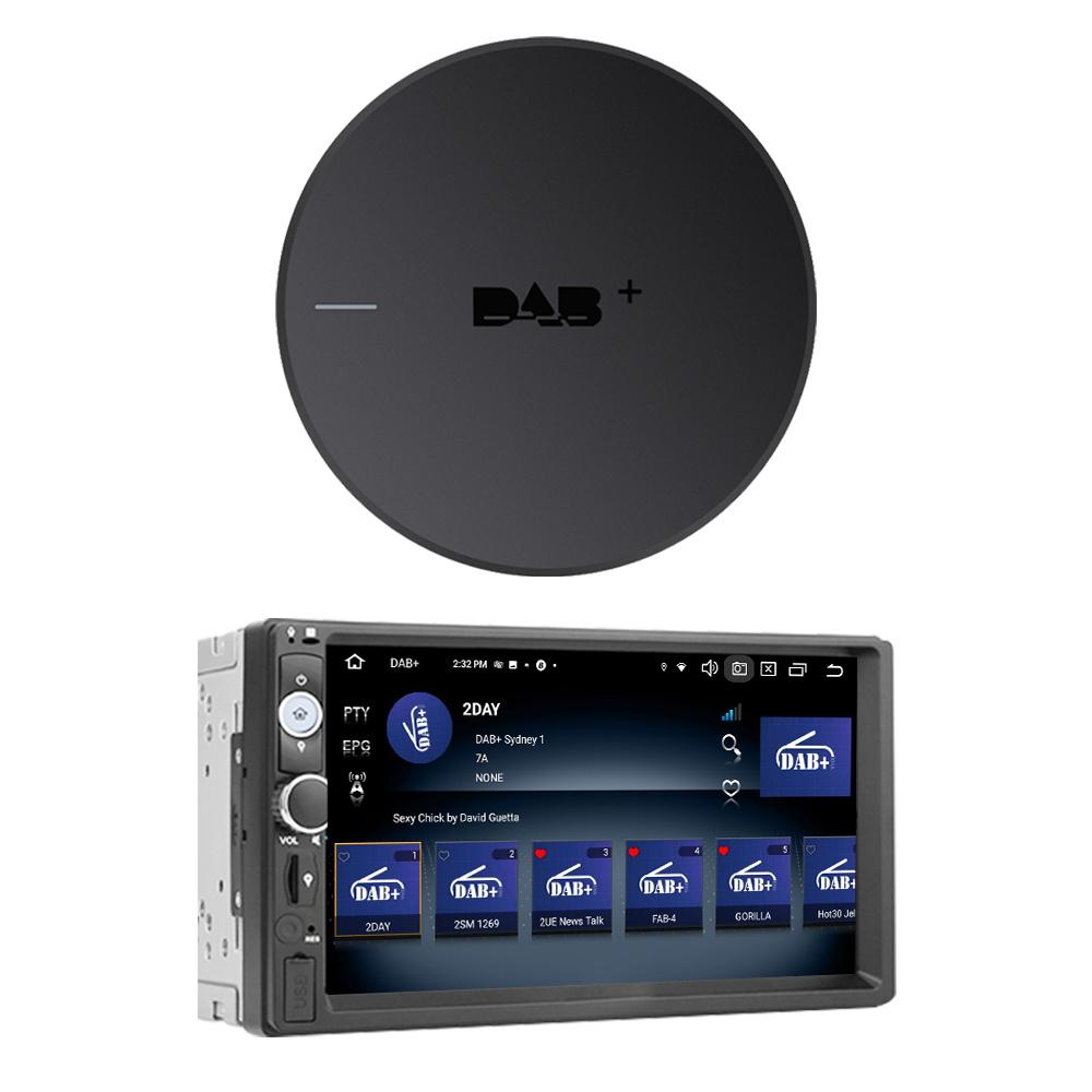 Digital Audio Car Kit with DAB/DAB+ Antenna Receiver USB Adapter Universal Car Radio Dab Radio Receiver No Monitor