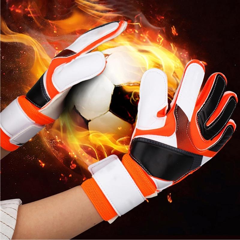 Goalkeeper Gloves, Football Glove Goalkeeper Gloves with Fingersave Goalie Gloves Breathable Football Goalkeeping Gloves