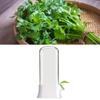 Herb Keeper for Refrigerator Plastic Herb Saver Pod Cilantro Storage Container for Mint Parsley Asparagus