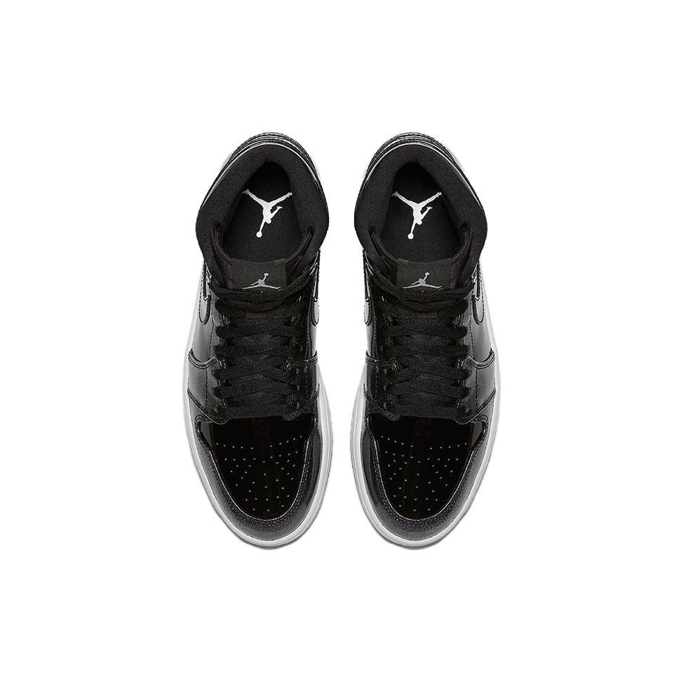 Air Jordan 1 Retro High 'Black Patent' Men's 332550-017