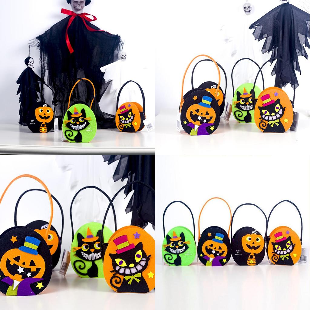 Urocza Halloweenowa Torba na Cukierki z Dyni DIY na Festywne Uroczystości Dziecięce