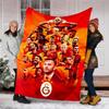 1pc Football Team (28) Theme Blanket - Digital Print, Polyester, Cozy for All Seasons, Perfect for Outdoor, Camping, and Travel