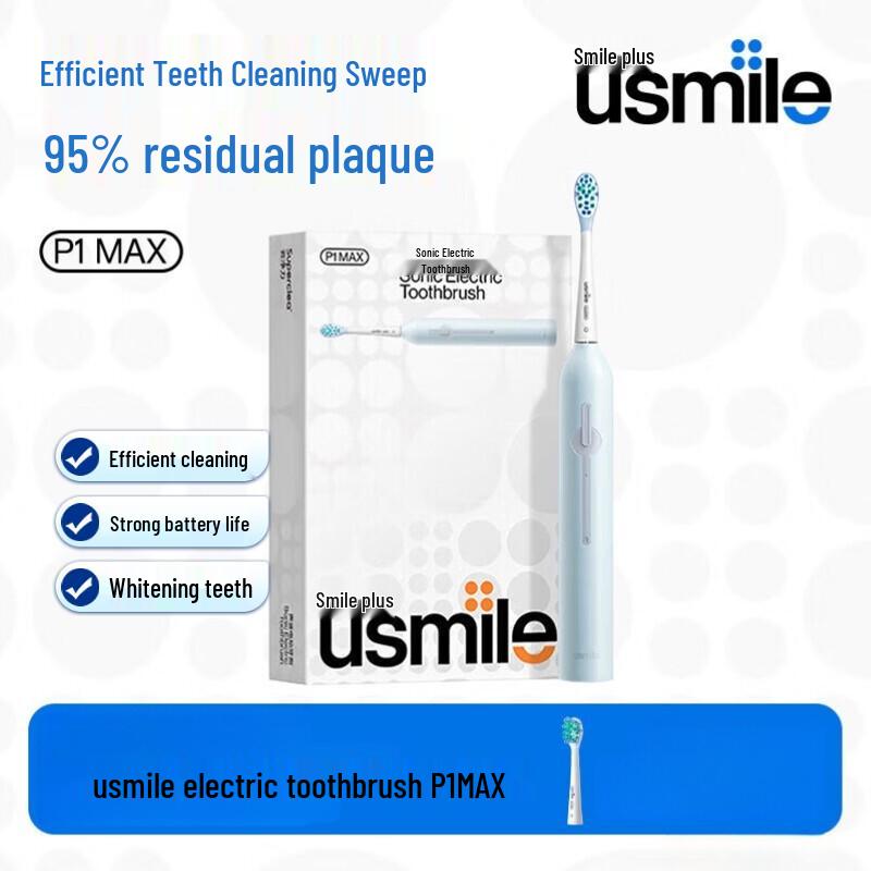 

usmile P1 MAX Звуковая электрическая зубная щетка вилка CN (адаптер в комплекте)