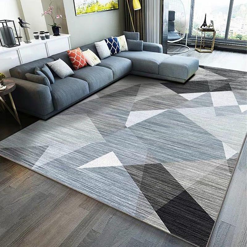 Minimalist Style Non-Slip Rug Modern Living Room Carpet Sofa Mat Bedroom Floor Covering Traditional Home Decor Fashion Beautiful