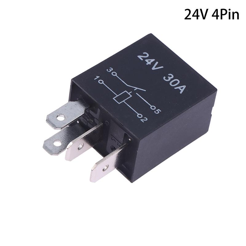 

1 шт. 4-контактное/5-контактное 30А 12В/24В Серия Violet 4-контактное/5-контактное Водонепроницаемое Автомобильное Реле Автомобильное Реле Адаптер Розетки 24V 4Pin