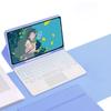 Hülle mit Tastatur für Samsung Galaxy Tab S10 FE Plus 13,1 Zoll Magnetische Hintergrundbeleuchtung Touchpad-Tastatur für Samsung S10 FE+ 13,1"