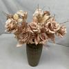 Floral Rose Lifelike Arrangement For Wedding Decoration And Photography Styling