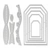 3pcs Die Cuts Carbon Steel Practical Portable Scrapbooking Carving Mould for Decoration