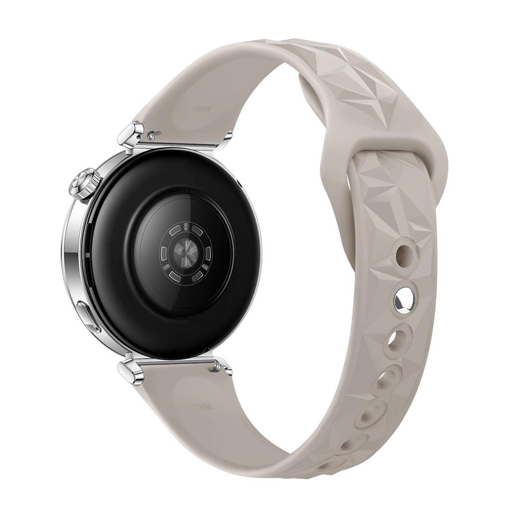Silicone Ice Crystal Waist Watch Band for Huawei GT5/GT4/GT5PRO - 18MM