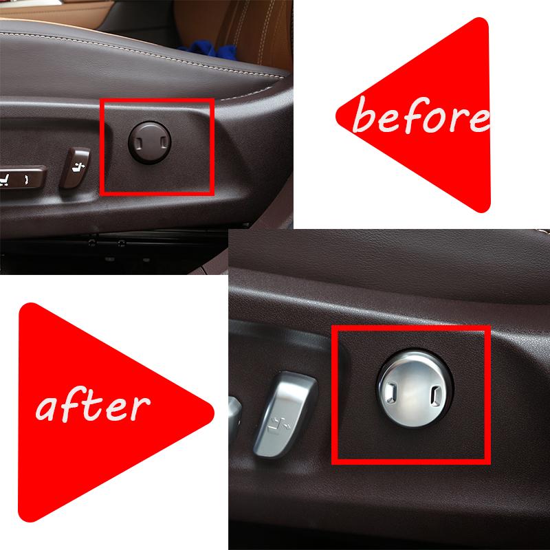 5pcs ABS Matte Front Seat Adjust Switch Button Cover Trim For Lexus NX200T 15-16 5pcs ABS Matte Front Seat Adjust Switch Button Cover Trim For Lexus NX200T 15-16