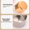 Portable Mini Sauce Pan 60/80/125/250ML Reusable Condiment Containers Non Stick Long Handle Salad Sauce Dish Sauce Preparation