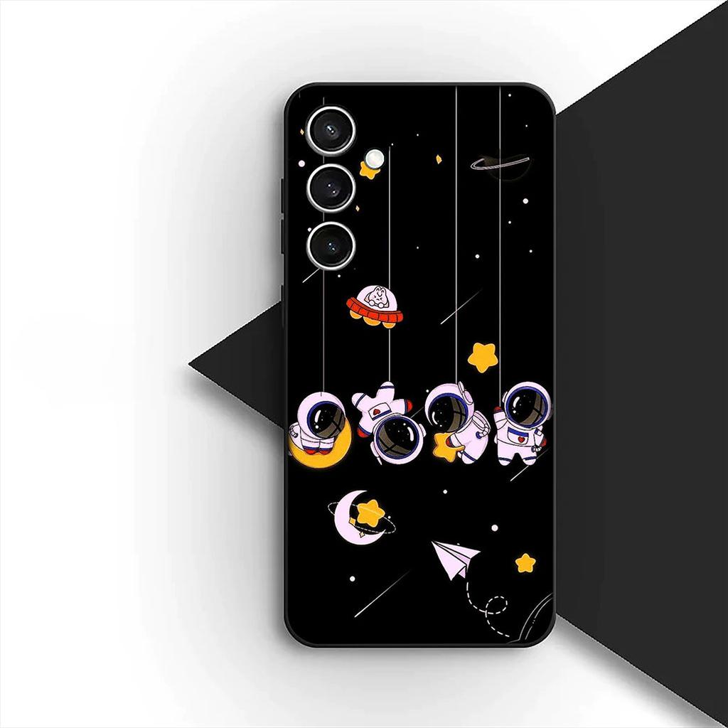 for Huawei P30 P20 Mate 20 Pro Lite Y7 Y6P Y7A 2019 Nova 5T 3I Phone Case Universe Galaxy Starry Night Sky Astronaut Rockets