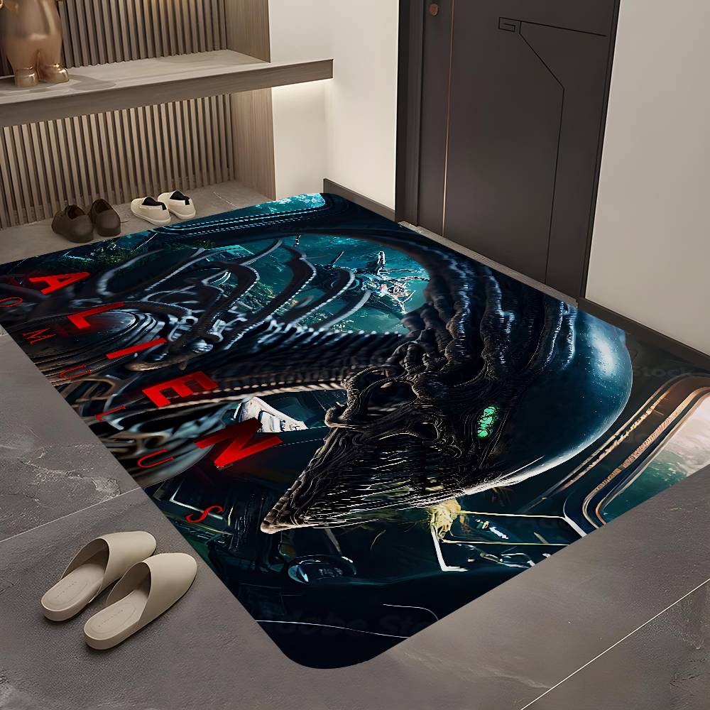 A-Alien R-Romulus Movie Room Mats Cheaper Anti-slip Modern Living Room Balcony Printed Household Carpets