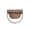 RHEEMIN Handle Bucket Vegan Leather Edition   Brown Large