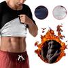 Sweat Men Slimming Polymer Vest Sauna Weight Loss Fitness Tank Shaper Top