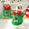 Christmas Dog, Cat, Pet Cat Clothes, Dog Supplies, Elk, Teddy, Bichon Frise, Four-legged Coat, Vest