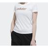 Adidas Originals Trefoil Round Neck T-Shirt Women Tops White EC4745
