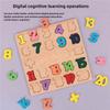 Kinder Alphabetische Arithmetik Anzahl Geometrische Formen Holz Puzzle Montessori Vorschule Lernen Lernspiel Spielzeug Für Kinder