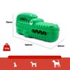 Custom Alligator Pet Treat Dispenser Toys Cleaning Teeth Squeaky Indestructible Rubber Chew Dog Toy