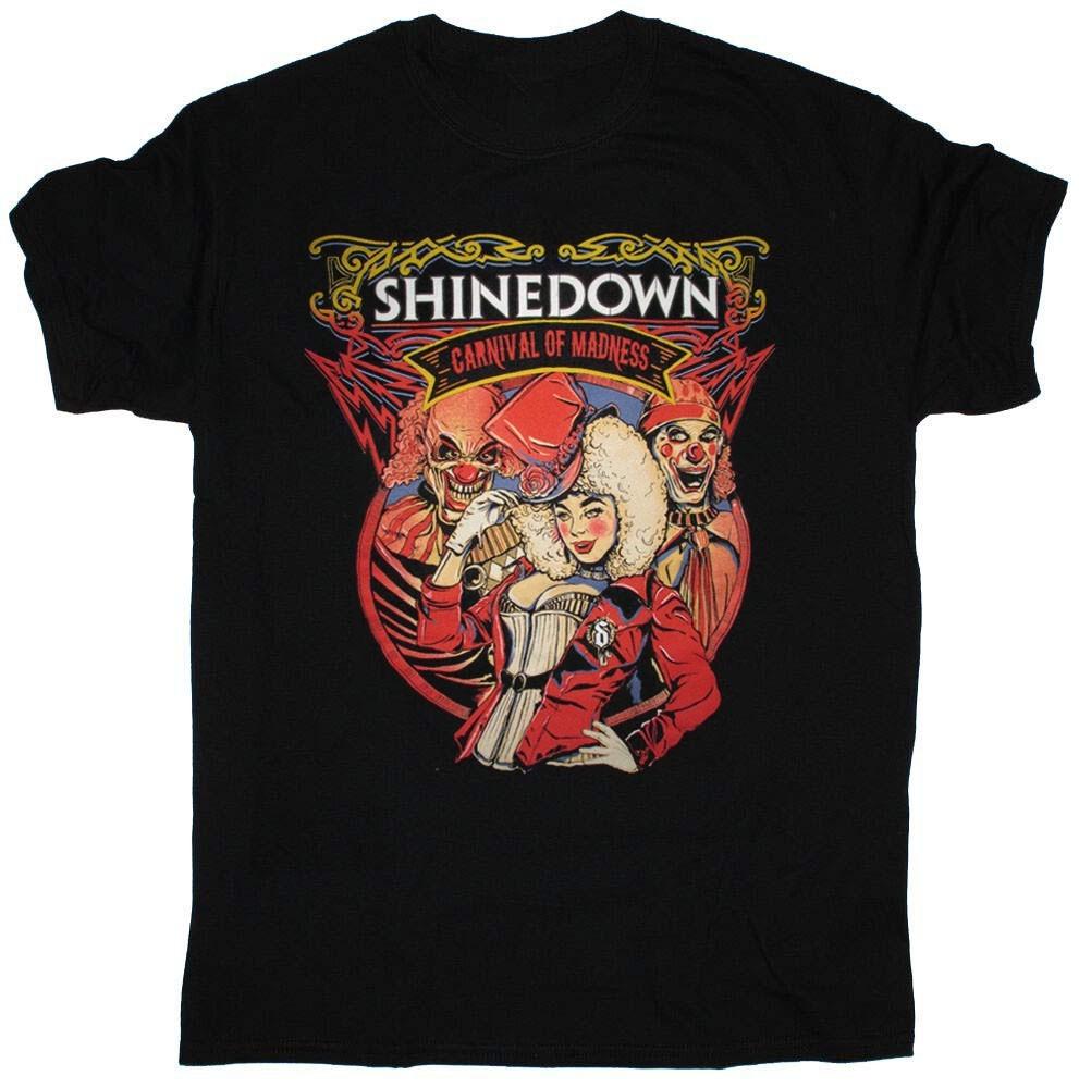 VIntage Shinedown Carnival of Madness Shirt Unisex Concerts to 5XL SG540 Unisex T-Shirt M