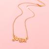European Cross Angel Necklace: Simple Style & Popular Collarbone Chain