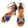 Latin Dance Shoes Women's High Heel Dance Shoes Tango Soft Bottom Dance Shoes Girls Salsa Ballroom Shoes