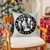 Punk Home Decor R-Ramones Pillow Case Silky Short Plush With Invisible Zipper Dustproof Sofa Cushion Cover For Home Decor