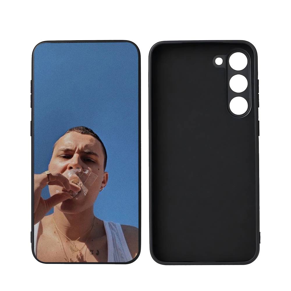 Aron Piper For Samsung Galaxy S23 S24 S25 Ultra S22 Plus S21 Black Soft Case Waterproof Soft Case