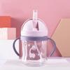 Double Handle Straw Mug Children's Water Bottle Bottle Photography Accessories Kindergarten Leak Proof Drinking Cups