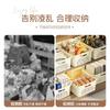 Plastic Storage Basket Kitchen Cabinet Bedroom Desk Cosmetics Jewelry Books Cables Lightweight Organizer Cream Color