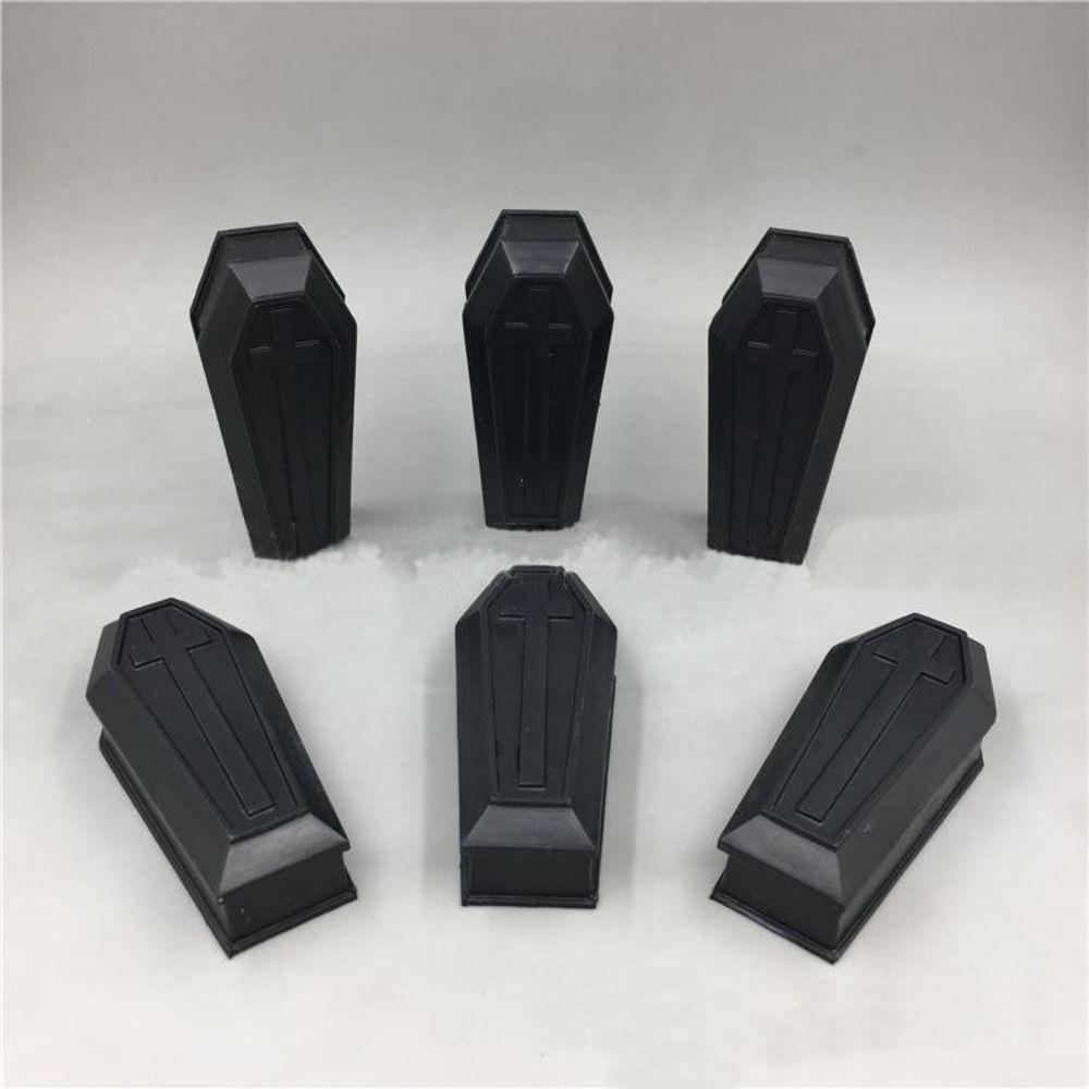 Candy Container Halloween Coffin Box with Lids Halloween Coffin Model Toys   Ghost Festival