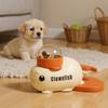 Food Puzzle Slow Feeder Cartoon Fish Design Pet Food Treat Dispenser Pet Snack Feeder for Small & Medium Dogs