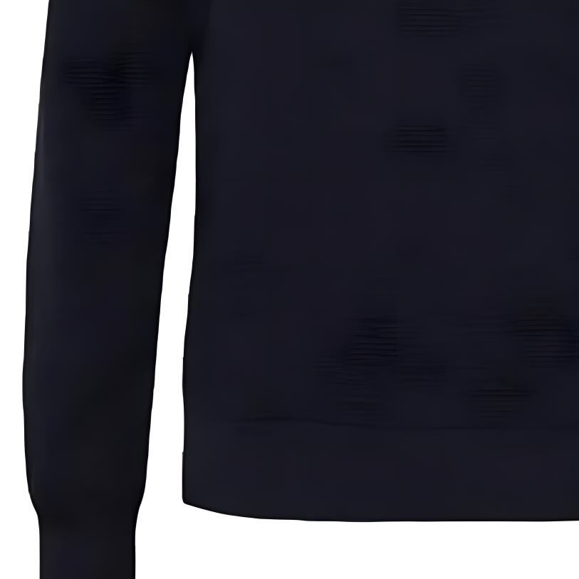 Polo Ralph Lauren Solid Color Logo Embroidered Crew Neck Pullover Sweater Men Sweater Blue 710876698-006