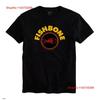 T Shirt Fish Bone Unisex Black Size S 5xl Vintage Slightly Stylish Streetwear Casual Stretched Fashion Soft Versatile