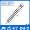 Shockproof EMR CNC Milling Cutter Holder - Round Nose, Bull Nose & Flat Machining Extensions (R4, R5, R6)