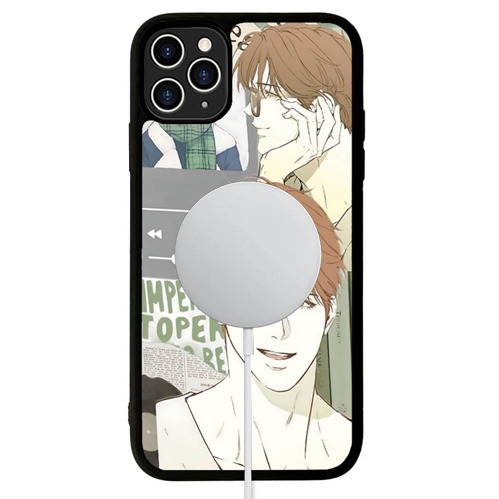 Nerd Project Bl Anime For iPhone 17 Air 16 E 15 14 13 12 11 Pro Max Plus PC Shock TPU Cover For Magsafe Phone Cover