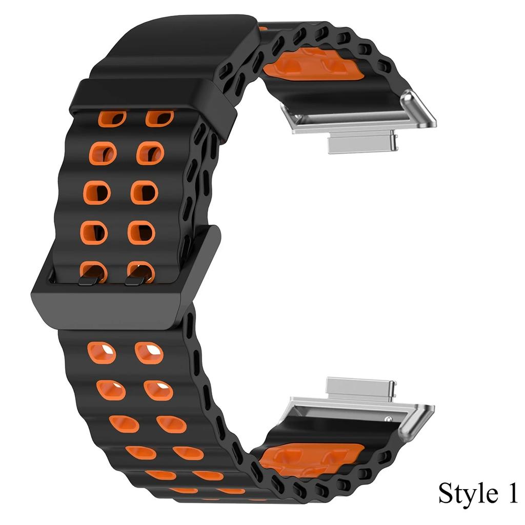 Voor Redmi Watch 6 Siliconen Polsband Voor Redmi Watch 5/4 Horlogebandje Voor Xiaomi Mi Band 8/9Pro Ademend Bandje Sportarmband