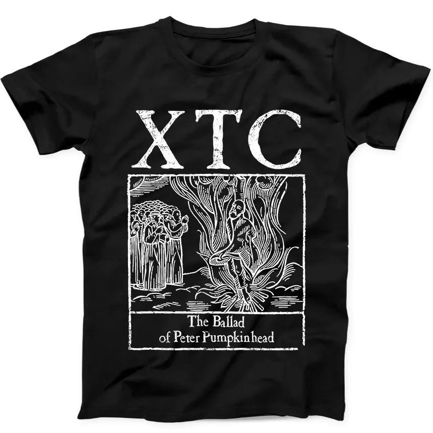 XTC The Ballad of Peter Pumpkinhead Music Gift Tee Black T Shirt 381