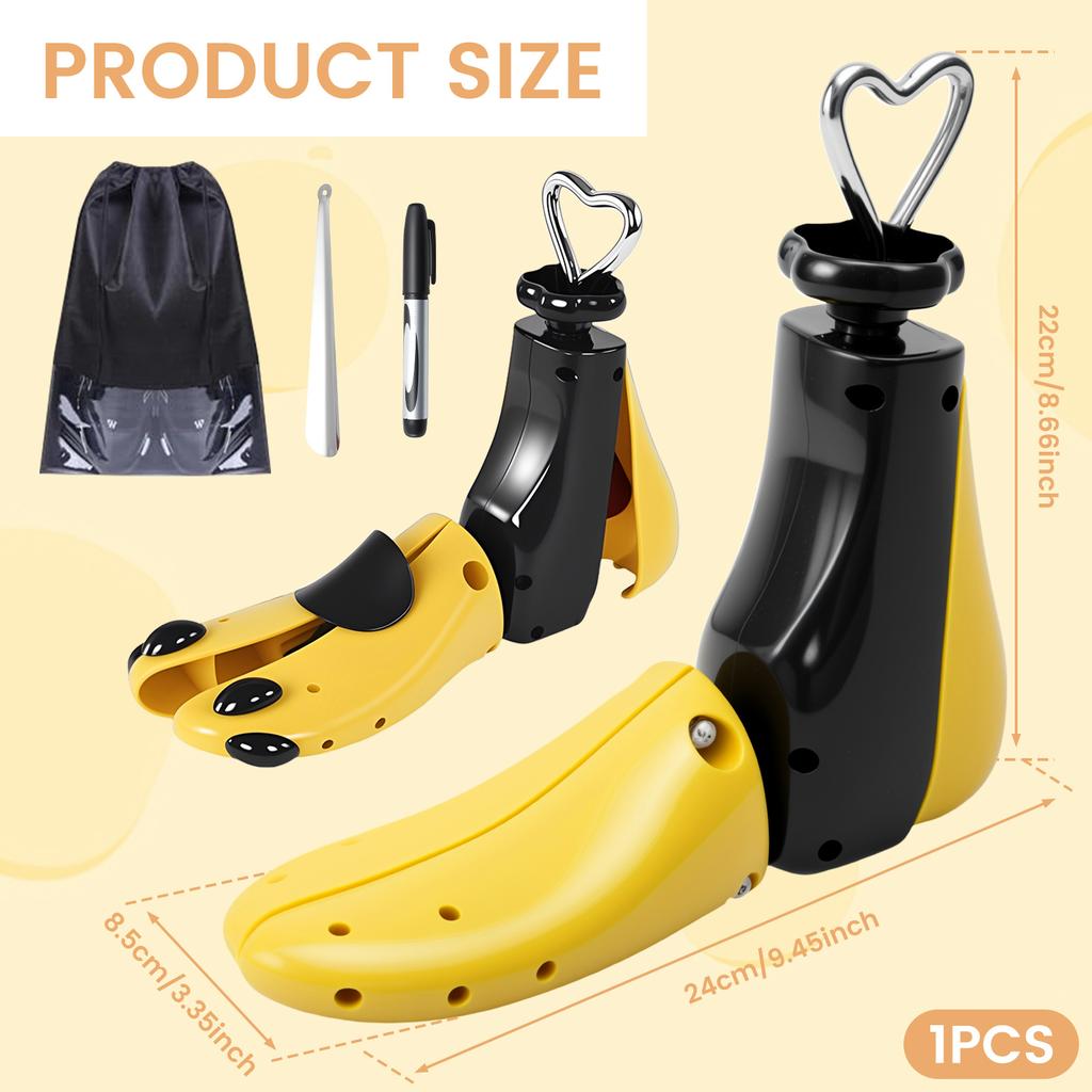Shoe Stretcher Adjustable Universal Sneaker Shoe Boot Widener Stretcher 4 Way Shoe Widener Expander for Footwear Shaping