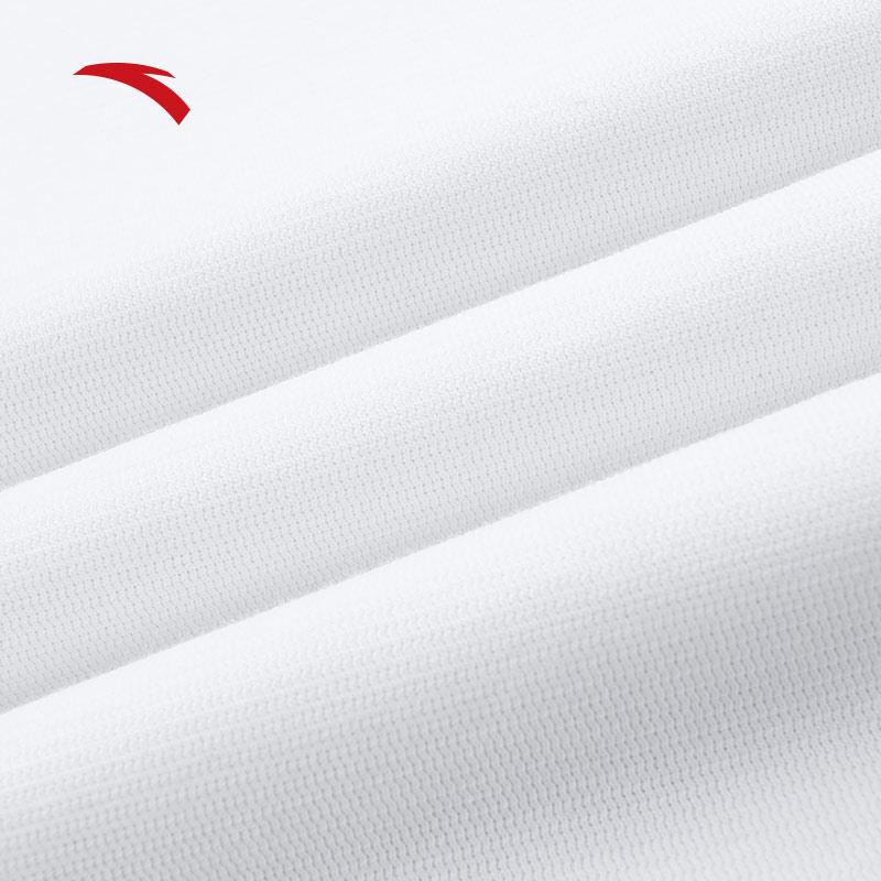 Anta Printed Breathable Sports Polo Shirt Men tops Basic-Black 152431182-2