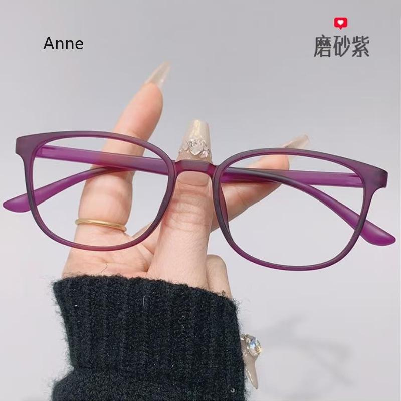 Lightweight Foldable Reading Glasses +1.00 to +4.00 - Anti Blue Light Computer Glasses with Spring Hinge (TR90 Frame)