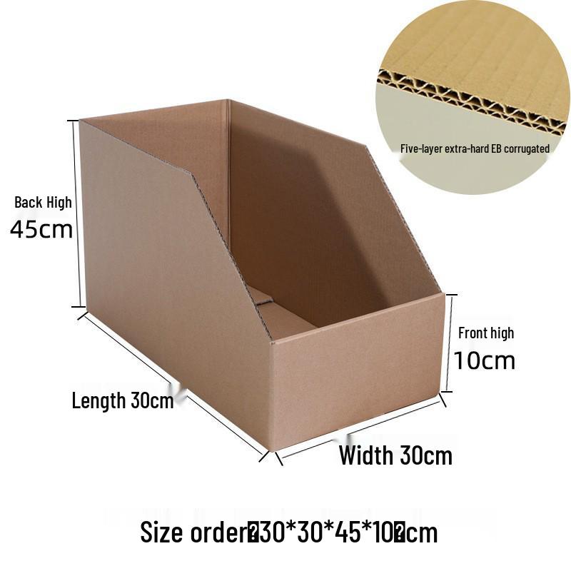 Five-Layer Super Hard Storage Organizer with Slanted Compartments for Warehouse or Supermarket